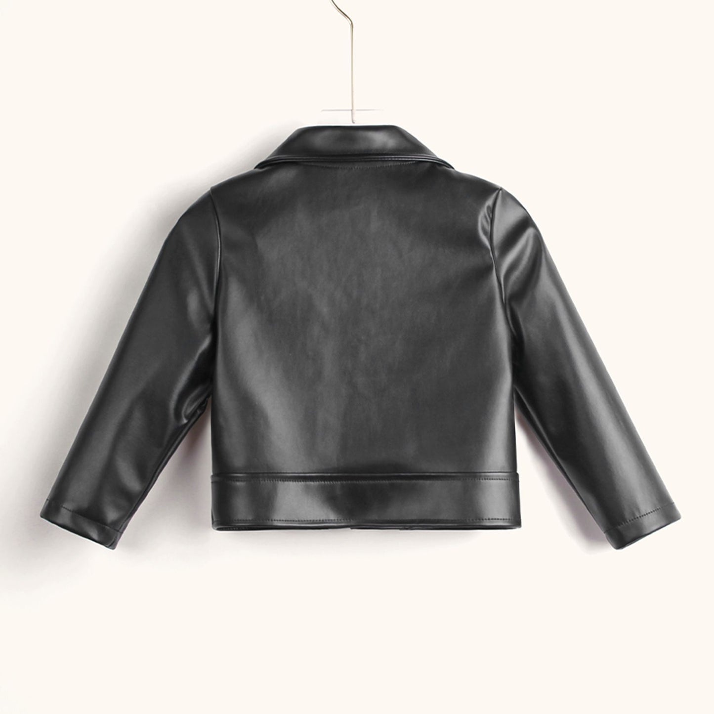 Children’s Leather Motorcycle Jacket – Stylish, Durable & Cool