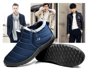 Men Boots Lightweight Winter Shoes For Men Snow Boots Waterproof Winter Footwear