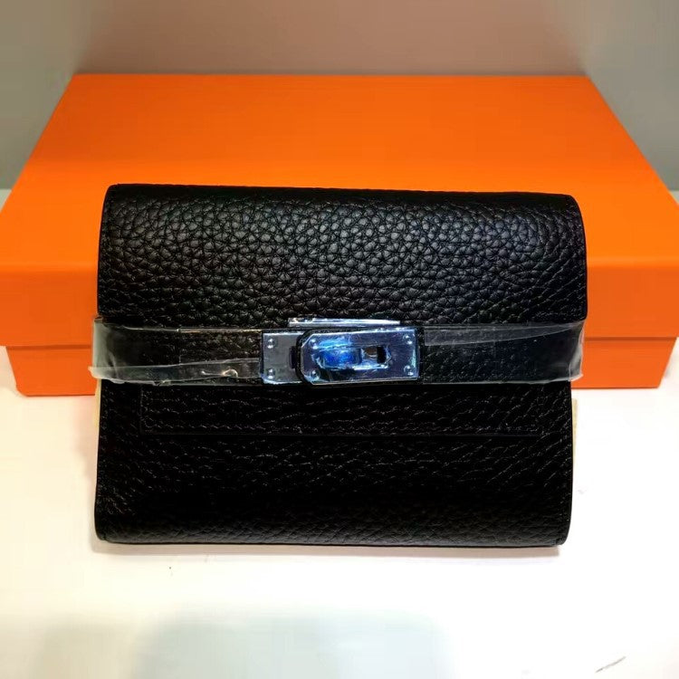Unique Leather Small Wallet – First-Layer Cowhide