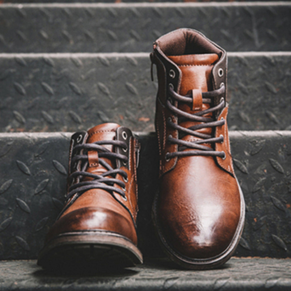 Men’s Winter Ankle Boots – Stylish, Warm & Durable