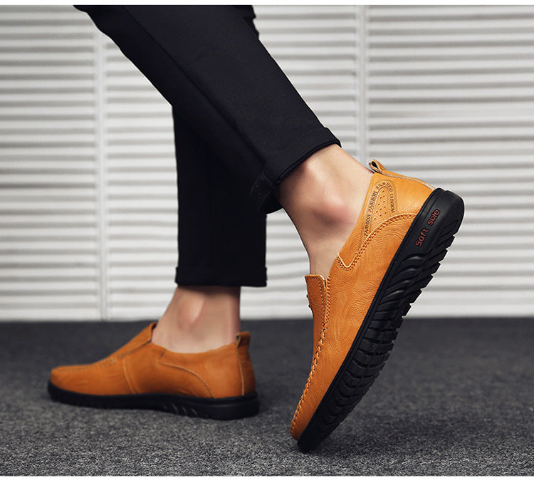 Casual Leather Shoes – Korean Fashion Men’s Leather Shoes