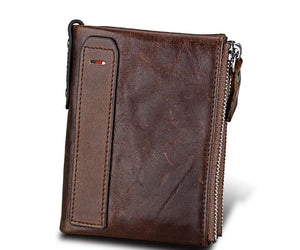 Genuine Leather RFID Blocking Wallets