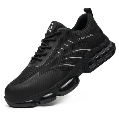 Popcorn Sole Protective Safety Shoes – Durable, Anti-Smash & Anti-Penetration
