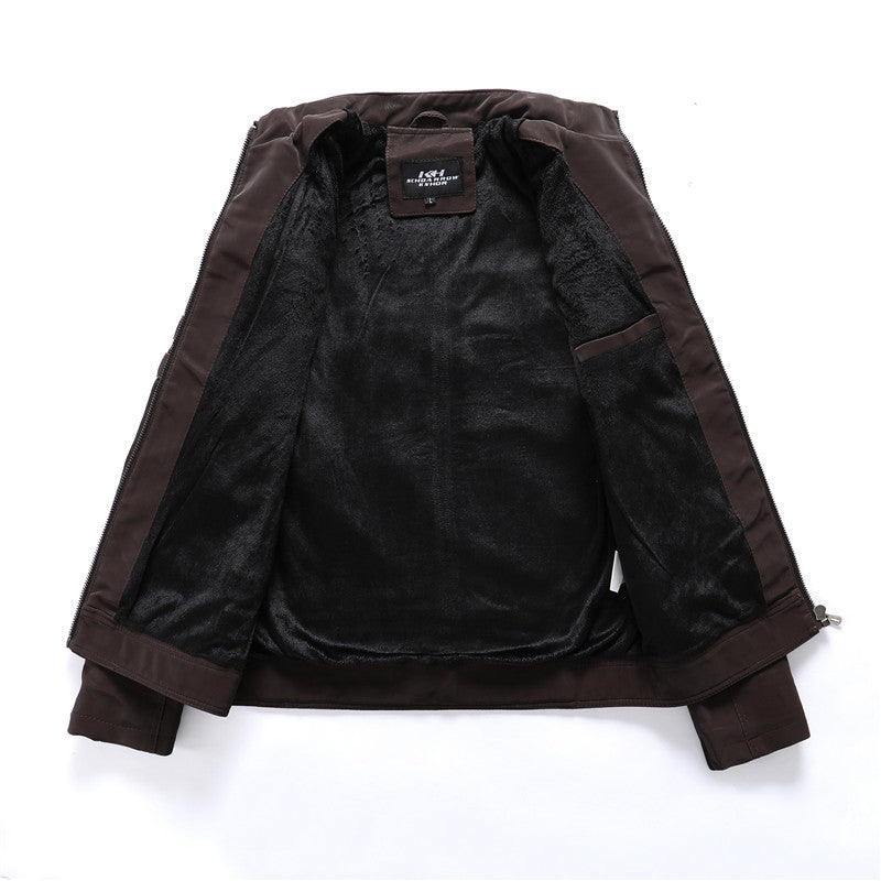 Men’s Fashion PU Leather Jacket & Coat – Stylish, Modern & Versatile