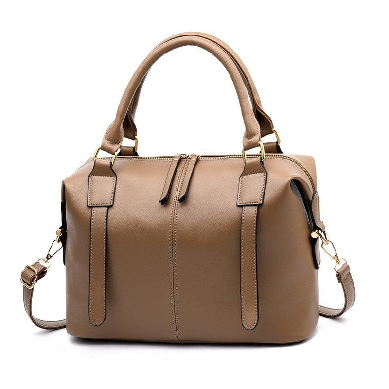 Women’s Leather Handbag – Vintage Fashion Shoulder Bag