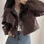 Women’s Versatile Short PU Leather Jacket – Stylish, Modern & Practical