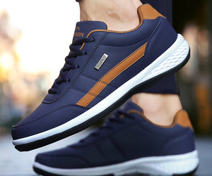 Casual Shoe Italian Breathable Leisure Male Sneakers Non-slip Footwear Men Vulcanized Shoes