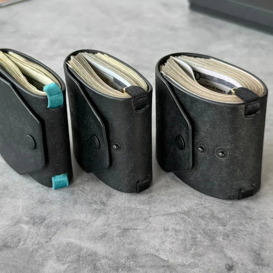 Quick-Access Cash Holder – Premium PU Leather Slim Wallet & Money Clip