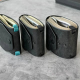 Quick-Access Cash Holder — PU Leather Wallet / Money Wrapper — Organizer Clip, Bill Holder, Storage Pouch, Pocket Wallet