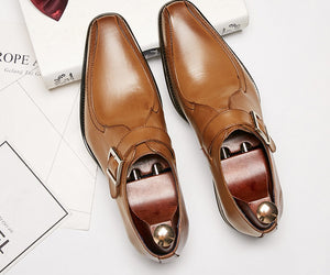Men's Shoes, Japanese Business Leather Shoes, Formal Leather Shoes