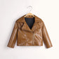 Children’s Leather Motorcycle Jacket – Stylish, Durable & Cool