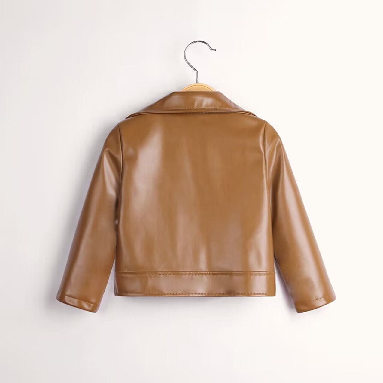 Children’s Leather Motorcycle Jacket – Stylish, Durable & Cool