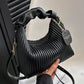 Women’s Fashion Crossbody Bag – Pleated Cloud Small Tote Bag