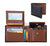 Men’s Short Trifold Wallet – Genuine First-Layer Cowhide Leather