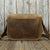 Crazy Horse Leather Casual Simple Shoulder Bag Leather Messenger Bag