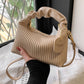 Women’s Fashion Crossbody Bag – Pleated Cloud Small Tote Bag
