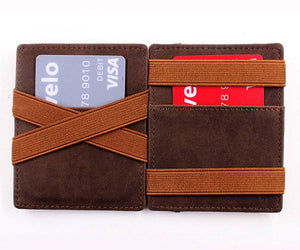 Leather Wallet Crazy Horse Leather Retro