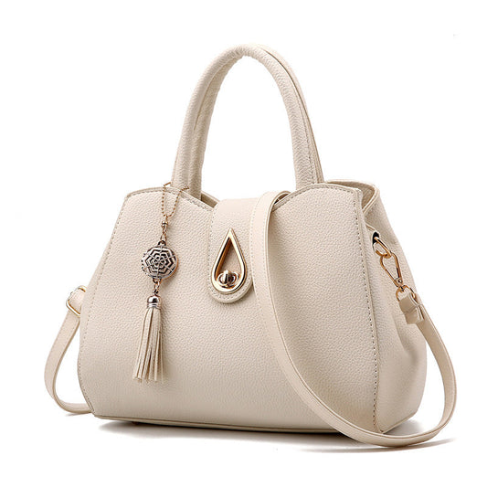 Women’s Tassel PU Leather Tote Bag – High-Quality Fashion & Function