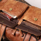 Retro Nubuck Leather Hand Luggage Bag