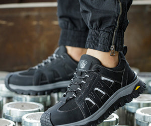 Men's Deodorant Toe Cap Lightweight Protective Footwear