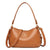 Middle-Aged Women’s Soft Leather Shoulder Messenger Bag
