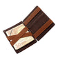 Retro Crazy Horse Leather Wallet – Compact & Stylish