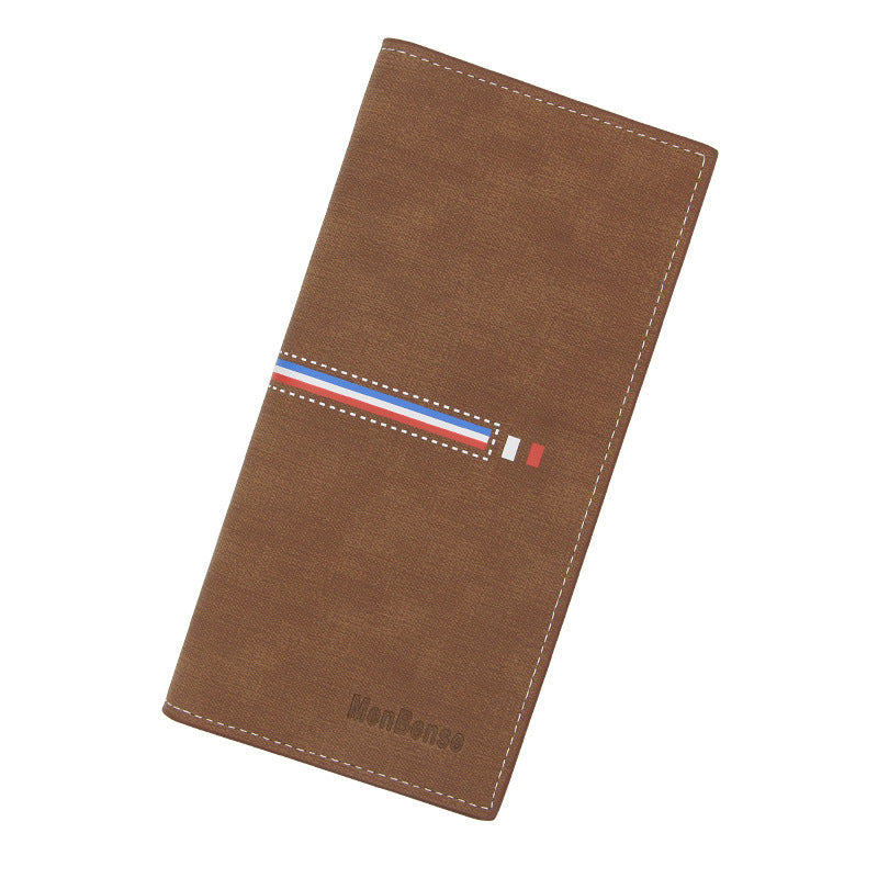 Men’s Long Vertical Wallets – Large Capacity & Business Style