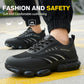 Popcorn Sole Protective Safety Shoes – Durable, Anti-Smash & Anti-Penetration