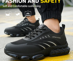 Popcorn Sole Protective Footwear Safety Shoes