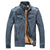 Leather Jacket Plus Velvet Washed Retro Leather Jacket
